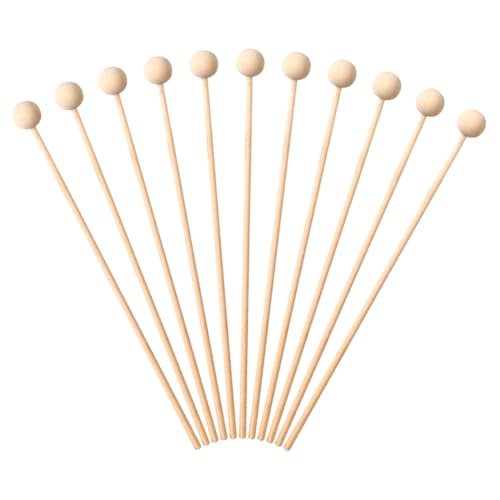 100 Stück 15 cm Holz Rock Candy Sticks Holz Rührstäbchen Runde Oberseite Rührstäbchen Ball Kaffee Sticks Cocktail Getränk Rührstäbchen Tee Party Rührstäbchen Lange Cake Pop Sticks 100 Stück 15 cm Holz Rock Candy Sticks Holz Rührstäbchen Runde Oberseite Rührstäbchen Ball Kaffee Sticks Cocktail Getränk Rührstäbchen Tee Party Rührstäbchen Lange Cake Pop Sticks von FSSTUD