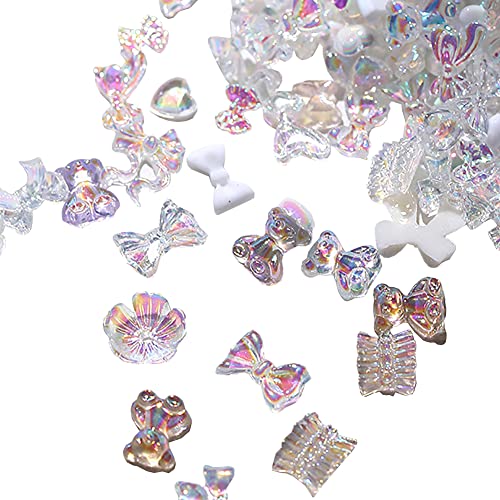100 Stück Harz Bär Nagel Charme 3D Nagel Dekorationen Schleife Nagel Verzierungen DIY Handyhülle Dekoration Flache Rückseite Nail Zubehör für Frauen 100 Stück Harz Bär Nagel Charme 3D Nagel Dekorationen Schleife Nagel Verzierungen DIY Handyhülle Dekoration Flache Rückseite Nail Zubehör für Frauen von FSSTUD