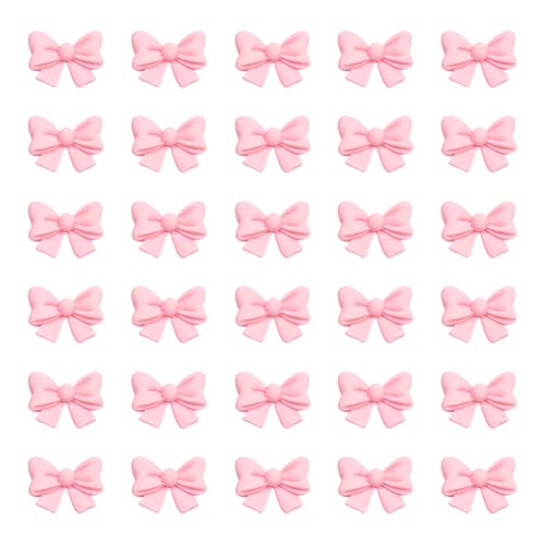 100 Stück rosa Schleifen-Kuchenaufsätze, niedliche Schleife, Cupcake-Topper, flache Rückseite, Harz-Schleifen, Charms, Verlobungsparty, Dessert, Hochzeitstortendekoration, Schleifen für Dekorationen 100 Stück rosa Schleifen-Kuchenaufsätze, niedliche Schleife, Cupcake-Topper, flache Rückseite, Harz-Schleifen, Charms, Verlobungsparty, Dessert, Hochzeitstortendekoration, Schleifen für Dekorationen von FSSTUD