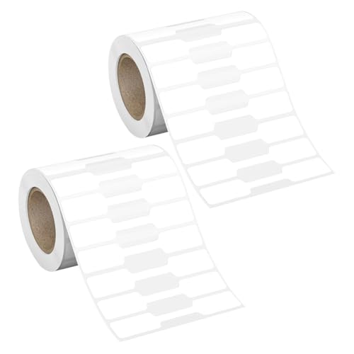 1000 Stück Blanko-Schmuck-Preisschild-Aufkleber, Halskette, Ohrringe, Display-Tags, Preismarkierer, Armband, Preisschilder, Schmuck-Identifikations-Etiketten, Langhantel-Etiketten 1000 Stück Blanko-Schmuck-Preisschild-Aufkleber, Halskette, Ohrringe, Display-Tags, Preismarkierer, Armband, Preisschilder, Schmuck-Identifikations-Etiketten, Langhantel-Etiketten von FSSTUD