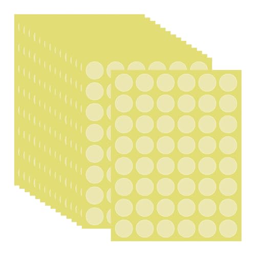 15 Blatt transparente runde Einzelhandelsverpackungsaufkleber, transparente Kreisdichtungsaufkleber, selbstklebende Verpackungspunkte, Umschlag-Versiegelungsetiketten, Box Verpackungsetiketten 15 Blatt transparente runde Einzelhandelsverpackungsaufkleber, transparente Kreisdichtungsaufkleber, selbstklebende Verpackungspunkte, Umschlag-Versiegelungsetiketten, Box Verpackungsetiketten von FSSTUD