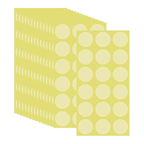 15 Blatt transparente runde Einzelhandelsverpackungsaufkleber, transparente Kreisdichtungsaufkleber, selbstklebende Verpackungspunkte, Umschlagversiegelungsetiketten, Box Verpackungsetiketten 15 Blatt transparente runde Einzelhandelsverpackungsaufkleber, transparente Kreisdichtungsaufkleber, selbstklebende Verpackungspunkte, Umschlagversiegelungsetiketten, Box Verpackungsetiketten von FSSTUD