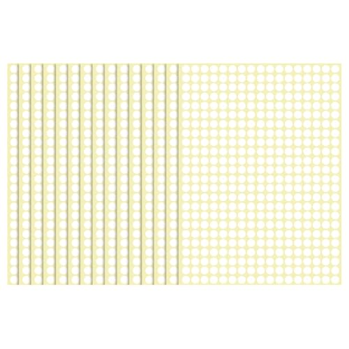 18360 Stück 6 mm Mini-Punktmarkierungsaufkleber, selbstklebende Farbkodierungsetiketten, runde Etiketten, klein, einfarbig, Kreisaufkleber, blanko, Garage, Verkaufspreisaufkleber, weiß 18360 Stück 6 mm Mini-Punktmarkierungsaufkleber, selbstklebende Farbkodierungsetiketten, runde Etiketten, klein, einfarbig, Kreisaufkleber, blanko, Garage, Verkaufspreisaufkleber, weiß von FSSTUD