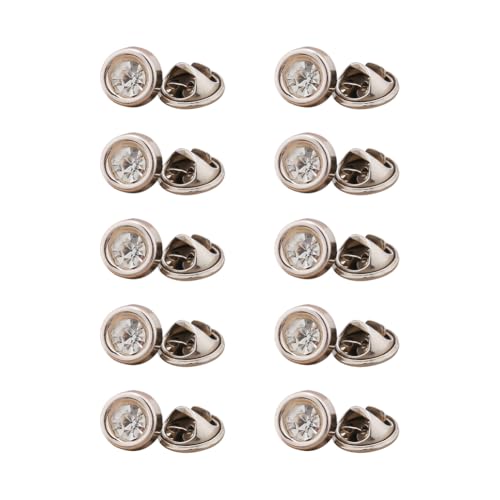 20 Stück 12 mm Strass-Knöpfe ohne Nähen Glitzer Kristall Knöpfe Funkeln Brosche Knöpfe Kein Werkzeug Abnehmbare Knopf Kleid Hemd Feste Pins Mehrzweck-Verzierung Knöpfe für Kleidung Dekoration 20 Stück 12 mm Strass-Knöpfe ohne Nähen Glitzer Kristall Knöpfe Funkeln Brosche Knöpfe Kein Werkzeug Abnehmbare Knopf Kleid Hemd Feste Pins Mehrzweck-Verzierung Knöpfe für Kleidung Dekoration von FSSTUD