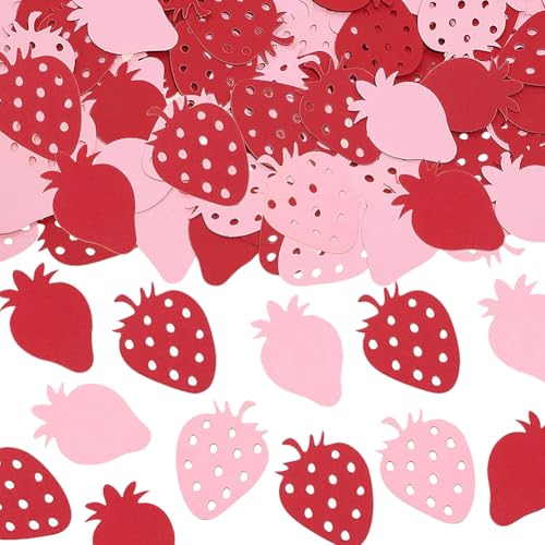 200 Stück Erdbeertisch Streukonfetti Sommer Party Konfetti Babyparty Konfetti Obst Thema Konfetti Bastelpapier Konfetti für Geburtstag 200 Stück Erdbeertisch Streukonfetti Sommer Party Konfetti Babyparty Konfetti Obst Thema Konfetti Bastelpapier Konfetti für Geburtstag von FSSTUD