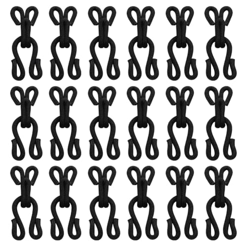 30 Sets 37 mm Nähhaken und Ösenverschlüsse, Kleiderhaken, Ersatz-Kleiderhaken, Kleiderhaken, große stoffbezogene Haken, unsichtbares Nähzubehör für Hosen, Rock 30 Sets 37 mm Nähhaken und Ösenverschlüsse, Kleiderhaken, Ersatz-Kleiderhaken, Kleiderhaken, große stoffbezogene Haken, unsichtbares Nähzubehör für Hosen, Rock von FSSTUD