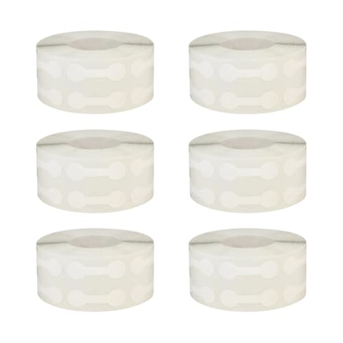 3000 Stück selbstklebende Schmuck-Preisschilder Blanko-Halskette Preisaufkleber kleine Ohrring-Preisetiketten Ring Einzelhandel Aufkleber Armband Verkaufsetiketten für Boutiquen Märkte Weiß von FSSTUD