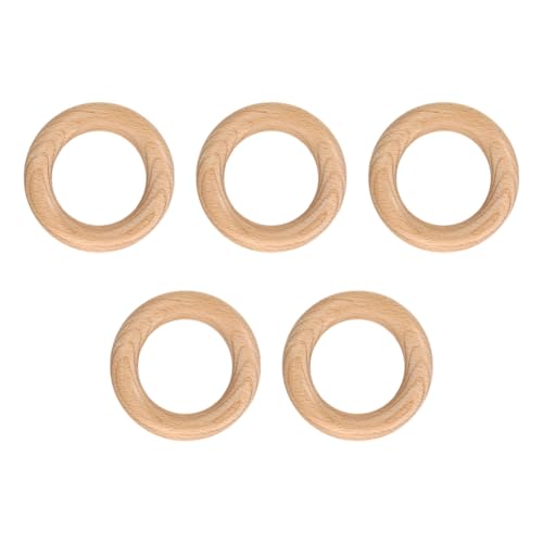 5 Stück 80 mm unlackierte Naturholzringe Massivholz Handwerk Kreise Runde Holz Makramee Reifen Kleine DIY Häkelringe Heavy Duty Holz Anhänger Verbindungsring für Heimdekoration 5 Stück 80 mm unlackierte Naturholzringe Massivholz Handwerk Kreise Runde Holz Makramee Reifen Kleine DIY Häkelringe Heavy Duty Holz Anhänger Verbindungsring für Heimdekoration von FSSTUD