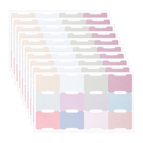 Bunte Haftindex-Tabs, beschreibbare Seitenmarkierungen, selbstklebende Seiten, Notizaufkleber, Buchanmerkungen, Flaggen, blanko, monatliche Registerkarten, Notizbuch, Etiketten, Tabs zum Beschriften, Bunte Haftindex-Tabs, beschreibbare Seitenmarkierungen, selbstklebende Seiten, Notizaufkleber, Buchanmerkungen, Flaggen, blanko, monatliche Registerkarten, Notizbuch, Etiketten, Tabs zum Beschriften, von FSSTUD