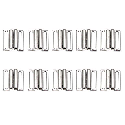 FSSTUD 10 Sets Metall Vorne Bikiniverschluss Bikiniverschluß Bikini Schnalle BH Schnalle für Damens FSSTUD 10 Sets Metall Vorne Bikiniverschluss Bikiniverschluß Bikini Schnalle BH Schnalle für Damens von FSSTUD
