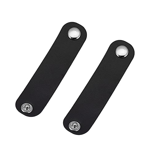FSSTUD 10 Stück PU Leder Schalschnallen Seide Schal Ring Clip Kleidung Wrap Halter Schal Halstuch Verschluss Kleidung Dekoration Zubehör für Frauen Herren von FSSTUD