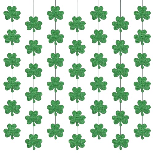 FSSTUD 10 Stück St. Patrick 's Day Girlanden Kleeblatt Banner Girlanden Filz Kleeblatt Banner Glücksmotiv Hängende Girlanden Hängende Klee Girlande Glitzer Klee Banner Girlanden FSSTUD 10 Stück St. Patrick 's Day Girlanden Kleeblatt Banner Girlanden Filz Kleeblatt Banner Glücksmotiv Hängende Girlanden Hängende Klee Girlande Glitzer Klee Banner Girlanden von FSSTUD