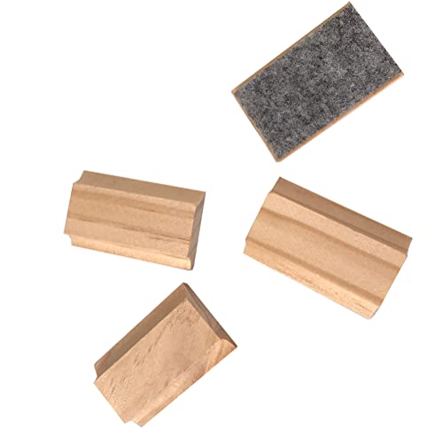 FSSTUD 12 Stück Wollfilz Kreidetafel-Radiergummis Staubfrei Holz Kreidetafel-Radierer Tafelradierer Kreide Staubwedel für Zuhause Klassenzimmer Büro FSSTUD 12 Stück Wollfilz Kreidetafel-Radiergummis Staubfrei Holz Kreidetafel-Radierer Tafelradierer Kreide Staubwedel für Zuhause Klassenzimmer Büro von FSSTUD