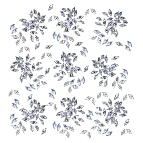 FSSTUD 200 Stück kleine Strasssteine mit flacher Rückseite, Diamantform, Zirkonia, Kristall, Nagel-Edelsteine, kleine 3D-Glas-Nagelanhänger, flache Rückseite, Strass-Verzierungen, Mini-Schmucksteine FSSTUD 200 Stück kleine Strasssteine mit flacher Rückseite, Diamantform, Zirkonia, Kristall, Nagel-Edelsteine, kleine 3D-Glas-Nagelanhänger, flache Rückseite, Strass-Verzierungen, Mini-Schmucksteine von FSSTUD