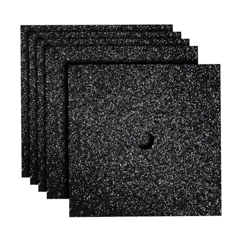 FSSTUD 5 Stück 25 x 25 cm Glitzer-Abschlusskappenaufsätze, selbstklebend, Grad Kappenaufsatz, glitzernder Grad, Hutaufsatz, Abschlussfeier, Hut, Topper, Dekorationen, Sammelalbum, Zubehör für FSSTUD 5 Stück 25 x 25 cm Glitzer-Abschlusskappenaufsätze, selbstklebend, Grad Kappenaufsatz, glitzernder Grad, Hutaufsatz, Abschlussfeier, Hut, Topper, Dekorationen, Sammelalbum, Zubehör für von FSSTUD