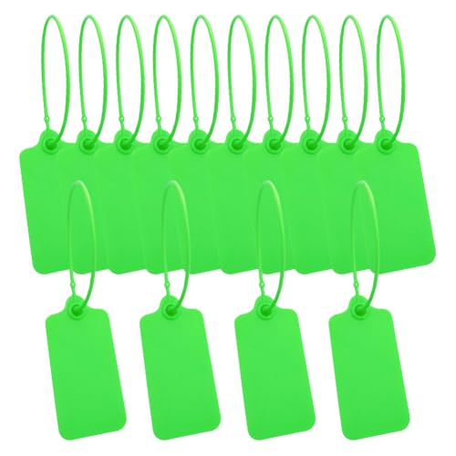 FSSTUD 50 Stück Blanko-Hängeetiketten aus Kunststoff, beschreibbar, wasserdicht, Etiketten, Siegel, Versandanhänger, Lagerbestand, Hänge-Etiketten, Preisetiketten, Aufbewahrung, Namensschild FSSTUD 50 Stück Blanko-Hängeetiketten aus Kunststoff, beschreibbar, wasserdicht, Etiketten, Siegel, Versandanhänger, Lagerbestand, Hänge-Etiketten, Preisetiketten, Aufbewahrung, Namensschild von FSSTUD