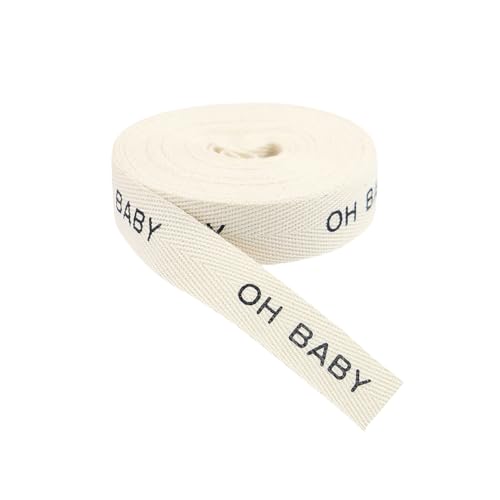 FSSTUD 9,1 m langes dünnes Geschenkband aus Baumwolle, weiches Gurtband, für Babypartys, Heimdekoration FSSTUD 9,1 m langes dünnes Geschenkband aus Baumwolle, weiches Gurtband, für Babypartys, Heimdekoration von FSSTUD
