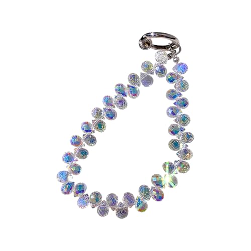 FSSTUD Handy-Handschlaufe, Glasperlen, Handy-Schlüsselband, funkelnd, glitzernd, Smartphone, Schlüsselanhänger, abnehmbares Kamera-Armband für Geldbörse, Geldbörse FSSTUD Handy-Handschlaufe, Glasperlen, Handy-Schlüsselband, funkelnd, glitzernd, Smartphone, Schlüsselanhänger, abnehmbares Kamera-Armband für Geldbörse, Geldbörse von FSSTUD