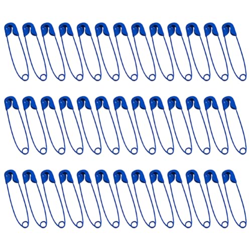 FSSTUD Kleine Metall-Sicherheitsnadeln, Nähnadeln, feine Schneidernadeln, Kunst und Handwerk, Quilten, Schmuckherstellung, für Zuhause, Büro, Blau, 100 Stück FSSTUD Kleine Metall-Sicherheitsnadeln, Nähnadeln, feine Schneidernadeln, Kunst und Handwerk, Quilten, Schmuckherstellung, für Zuhause, Büro, Blau, 100 Stück von FSSTUD