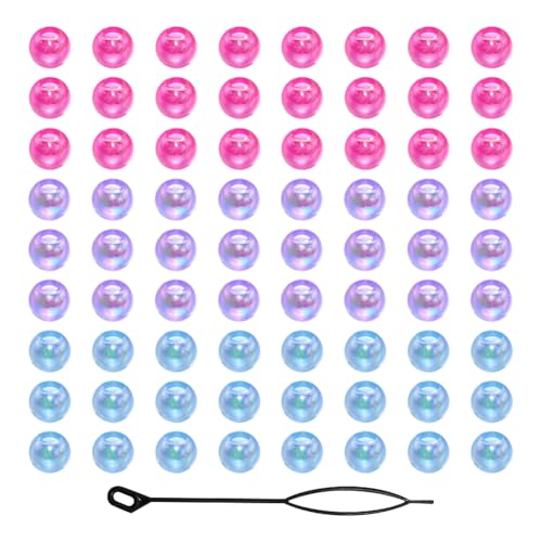 FSSTUD Runde Haarperlen-Set, AB-Farbe, Acryl-Abstandshalter, großes Loch, Kunststoff-Zopfperlen, mehrfarbig, Pony-Perlen, bunter Zopf, Schmuck, DIY, Haarflechten, Zubehör zum Basteln, 120 Stück FSSTUD Runde Haarperlen-Set, AB-Farbe, Acryl-Abstandshalter, großes Loch, Kunststoff-Zopfperlen, mehrfarbig, Pony-Perlen, bunter Zopf, Schmuck, DIY, Haarflechten, Zubehör zum Basteln, 120 Stück von FSSTUD