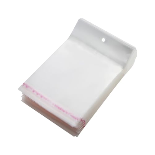 FSSTUD Transparente Plastiktüten mit Loch zum Aufhängen, selbstklebende Klappe, Zellophanbeutel, zum Aufhängen, Schmuckverpackung, Beutel, selbstklebend, wiederverschließbar, Cellophantasche, Ohrringe FSSTUD Transparente Plastiktüten mit Loch zum Aufhängen, selbstklebende Klappe, Zellophanbeutel, zum Aufhängen, Schmuckverpackung, Beutel, selbstklebend, wiederverschließbar, Cellophantasche, Ohrringe von FSSTUD