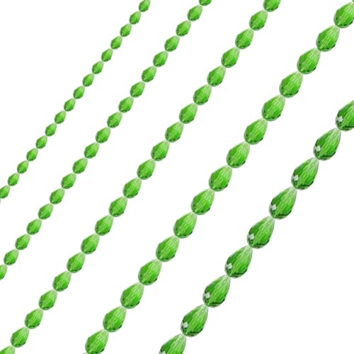 Glasperlen in Tropfenform in verschiedenen Größen, facettierte Tropfen-Kristallperlen, lose, transparente Abstandshalter, klare Bastelperlen, Edelsteinperlen, Schmuckherstellung, Kristalle für Glasperlen in Tropfenform in verschiedenen Größen, facettierte Tropfen-Kristallperlen, lose, transparente Abstandshalter, klare Bastelperlen, Edelsteinperlen, Schmuckherstellung, Kristalle für von FSSTUD