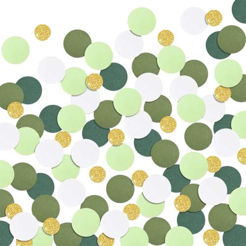 Glitzerkonfetti, Punkte, Kreise, Hochzeitstisch, Streukonfetti, kleine Brautparty, Pailletten, runde Konfettis, Streusel, Geburtstag, Papier, Pailletten, Verlobung, Party, Dekoration, bunt, 200 Stück Glitzerkonfetti, Punkte, Kreise, Hochzeitstisch, Streukonfetti, kleine Brautparty, Pailletten, runde Konfettis, Streusel, Geburtstag, Papier, Pailletten, Verlobung, Party, Dekoration, bunt, 200 Stück von FSSTUD