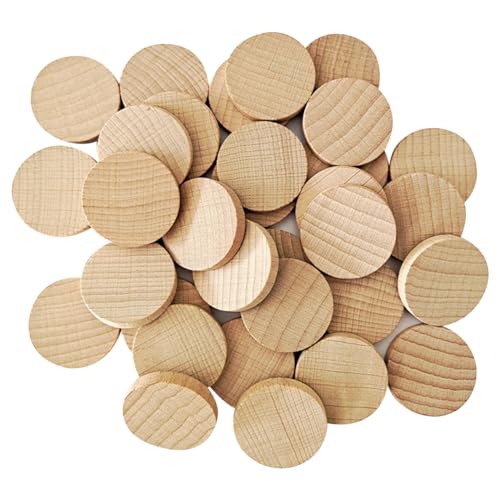 FSSTUD Natürliche runde Holzscheiben, 40 mm, kleine runde Holzscheiben, unlackierte Kreise, Holzausschnitte, Basteln, Malen, Kreise, Kunst, dekorative runde Kreise für DIY-Projekte, 50 Stück FSSTUD Natürliche runde Holzscheiben, 40 mm, kleine runde Holzscheiben, unlackierte Kreise, Holzausschnitte, Basteln, Malen, Kreise, Kunst, dekorative runde Kreise für DIY-Projekte, 50 Stück von FSSTUD