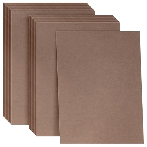 FSWCCK 100 Blatt dunkelbrauner Kraftkarton, Briefgröße, dicker Kartonpapiereinband für Bastelprojekte, Kartenherstellung und Einladungen, 21,6 x 27,9 cm FSWCCK 100 Blatt dunkelbrauner Kraftkarton, Briefgröße, dicker Kartonpapiereinband für Bastelprojekte, Kartenherstellung und Einladungen, 21,6 x 27,9 cm von FSWCCK