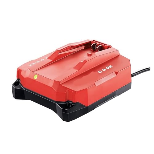 Elektrowerkzeug-Bohrhammer, 22 V, Lithium-Akku-Ladegerät, 220 V. Kompatibel mit HILTI NURON C4-22, C6-22, C8-22, BA-22(C 6-22 220V) von FTGADRYF