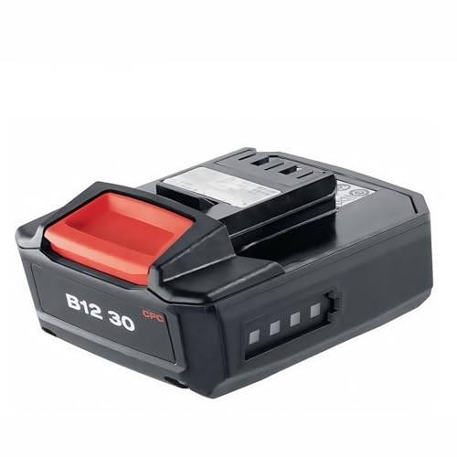 Elektrowerkzeuge, Handbohrmaschinen, Hämmer, Winkelschleifer, 12 V/22 V, Original-Lithium-Akku, 5200 mAh. Kompatibel mit HILTI B12-30, B12-40, B12-55, B22-2.6, B22-4.0, B22-5.2(B12 3000mah) von FTGADRYF