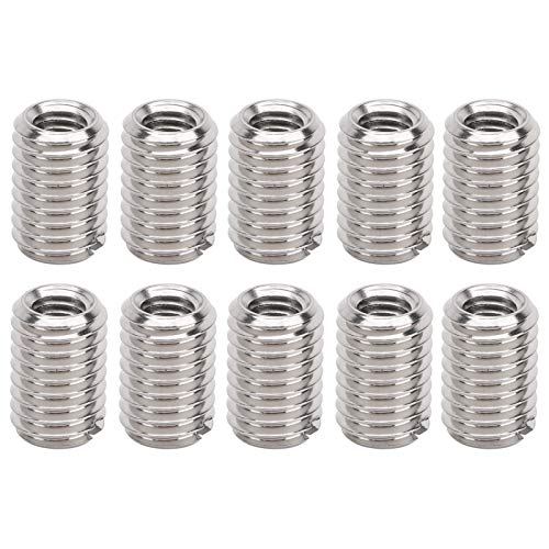 10 Stück Gewindereparaturmutter Edelstahl Einsatzschraube M5 X 0,8 Mm M8 X 1,25 Mm 12 MM Befestigungszubehör Zur Reparatur von Gewindelöchern für Drahtschutz 10 Stück Gewindereparaturmutter Edelstahl Einsatzschraube M5 X 0,8 Mm M8 X 1,25 Mm 12 MM Befestigungszubehör Zur Reparatur von Gewindelöchern für Drahtschutz von FTVOGUE
