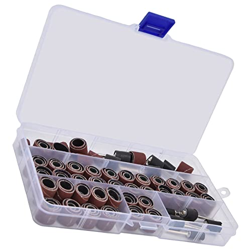 120 Stück Schleif Trommel und Ärmel Set, 120 Stück Sander Ärmel 12 Stück Mandels für Heim Dekoration, Artwork, Holz 120 Stück Schleif Trommel und Ärmel Set, 120 Stück Sander Ärmel 12 Stück Mandels für Heim Dekoration, Artwork, Holz von FTVOGUE