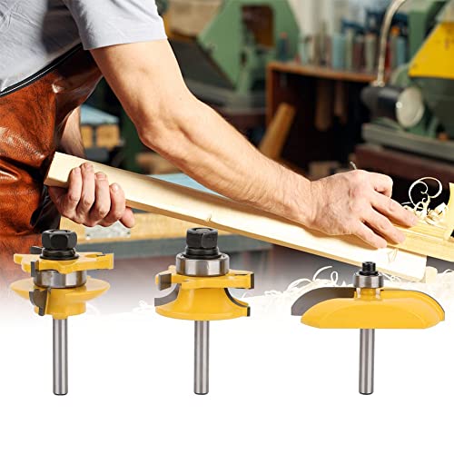 3 teile/satz 1 / 4in Schaft Filet Hartmetall Fräsen Holzbearbeitung Rahmen Türschiene Stil Cove Erhöhte Panel Router Bit 3 teile/satz 1 / 4in Schaft Filet Hartmetall Fräsen Holzbearbeitung Rahmen Türschiene Stil Cove Erhöhte Panel Router Bit von FTVOGUE