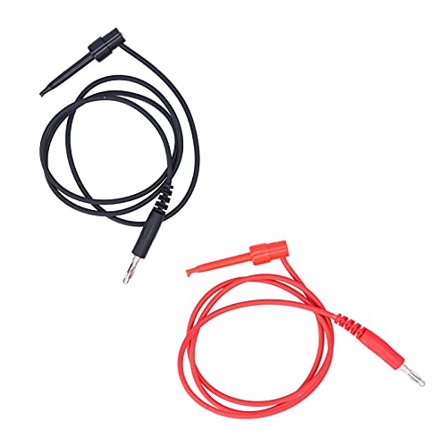 4PCS Banana Plug Test Hakendraht, 80 Cm Multimeter -Testkit, Flexibles Kabel für Elektrische Tests mit PVC -Isoliermaterial, Hohe Kompatibilität für die Meisten Geräte 4PCS Banana Plug Test Hakendraht, 80 Cm Multimeter -Testkit, Flexibles Kabel für Elektrische Tests mit PVC -Isoliermaterial, Hohe Kompatibilität für die Meisten Geräte von FTVOGUE