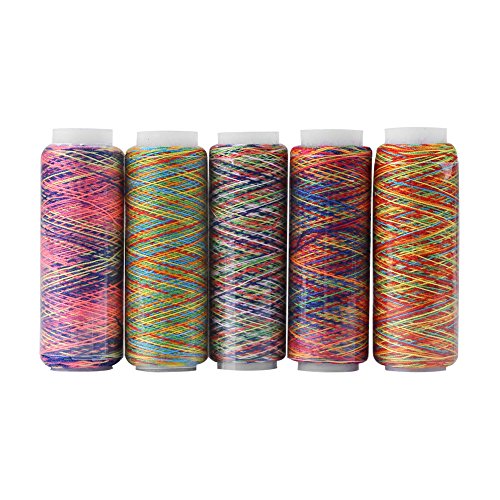 5 stücke Multicolor Regenbogen Farbverlauf Nähen Quilten Fadenspulen Kleidungsstück Zubehör für DIY Nähen Stickerei 5 stücke Multicolor Regenbogen Farbverlauf Nähen Quilten Fadenspulen Kleidungsstück Zubehör für DIY Nähen Stickerei von FTVOGUE