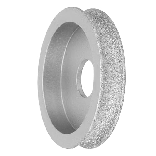 7,3 Cm Gefördertes Diamantschleifenrad für Steinkeramikglas mit Winkelschleife für Quarz Marmor Granit Keramik Künstlicher Stein (Konkave Schleifscheibe 1.0) von FTVOGUE
