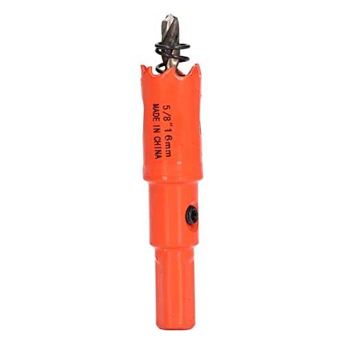 Bi Metall Lochsägen HSS Lochsäge mit Dorn für Holz und Metall(5/8in (16mm)) von FTVOGUE