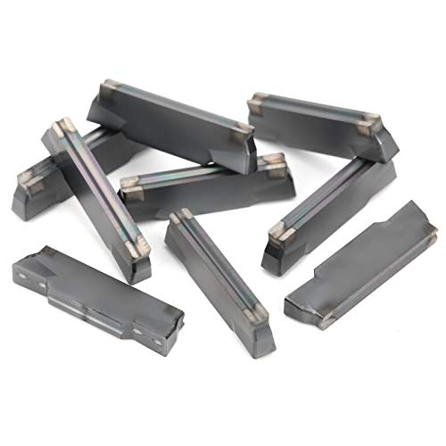 Carbid CNC Drehmaschine Dreheinsatz Blatt Langlebiges Werkzeug für Metallschneiden, 10pcs Mgmn300-m LDA Carbid CNC Drehmaschine Dreheinsatz Blatt Langlebiges Werkzeug für Metallschneiden, 10pcs Mgmn300-m LDA von FTVOGUE