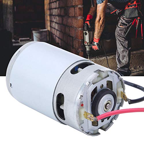 Elektrischer Bohrer Langlebiger 9 Zähne Schaft-Zahnradmotor Ersatz für Kabellose Li-Ionen-wiederaufladbare Bohrer für Professionelle Auftragnehmer (12V-Motor) von FTVOGUE
