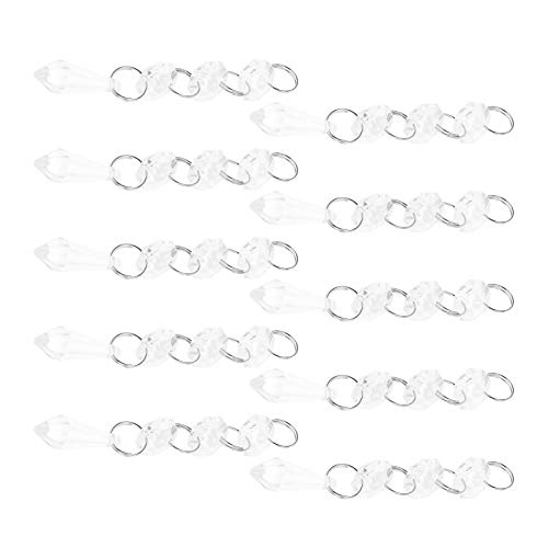 FTVOGUE 10 Acrylperlen Sind Wunderbar für Helle Kronleuchterketten, Schaumige Mittelstücke, Babyzimmer und Vasen von FTVOGUE