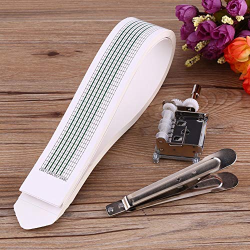 FTVOGUE 15 Hinweis DIY Tune Handkurbel Mechanische Spieluhr Bewegung Locher 20 Papierbänder Erstellen Sie Ihr eigenes Liedset FTVOGUE 15 Hinweis DIY Tune Handkurbel Mechanische Spieluhr Bewegung Locher 20 Papierbänder Erstellen Sie Ihr eigenes Liedset von FTVOGUE