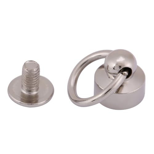 FTVOGUE 20pcs Monk Nieten - Leder Handwerksbüschel. (SILVER) von FTVOGUE