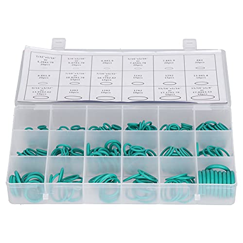 FTVOGUE 270pcs o Ring -Sortiment -Kit, Gummi Jugendliche für Wasserhähne, Wichtige Robben, Industriegeräte, Elektrogeräte. Gute Wasserbeständigkeit, Einfache Organisation und Tragen mit FTVOGUE 270pcs o Ring -Sortiment -Kit, Gummi Jugendliche für Wasserhähne, Wichtige Robben, Industriegeräte, Elektrogeräte. Gute Wasserbeständigkeit, Einfache Organisation und Tragen mit von FTVOGUE