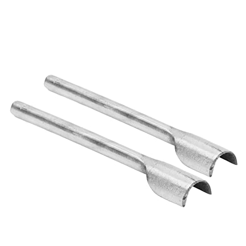 FTVOGUE 2pcs Halb Runde Lederschneider Werkzeug Stahlstempel Bastelwerkzeuge Set Kit für Gürtelgurt Gürtel, Bastelmesser -Set für Handgefertigte Lederwaren, 2 Stücke mit Lochpunsch, Leichtgewicht FTVOGUE 2pcs Halb Runde Lederschneider Werkzeug Stahlstempel Bastelwerkzeuge Set Kit für Gürtelgurt Gürtel, Bastelmesser -Set für Handgefertigte Lederwaren, 2 Stücke mit Lochpunsch, Leichtgewicht von FTVOGUE