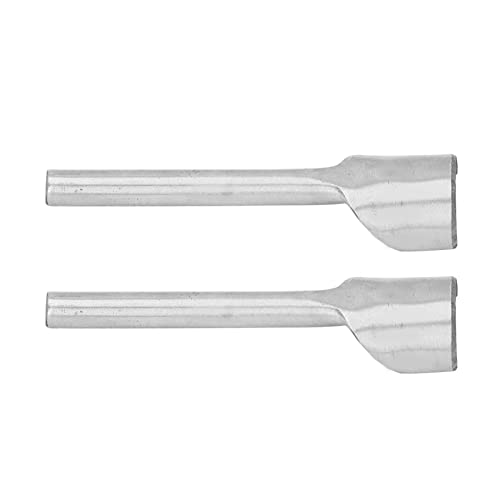 FTVOGUE 2pcs Halb Runde Lederschneider Werkzeug Stahlstempel Bastelwerkzeuge Set Kit für Gürtelgurt Gürtel, Bastelmesser -Set für Handgefertigte Lederwaren, 2 Stücke mit Lochpunsch, Leichtgewicht von FTVOGUE