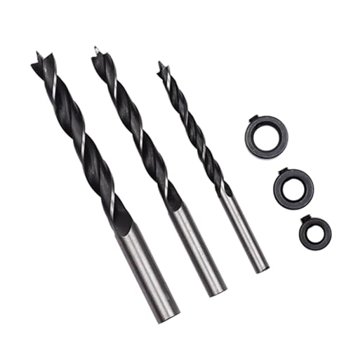 FTVOGUE 3pcs Trio von Holzbohrungen 6/8/10 Mm Bits mit Mehrzweckprojekten (Bohrbits) von FTVOGUE