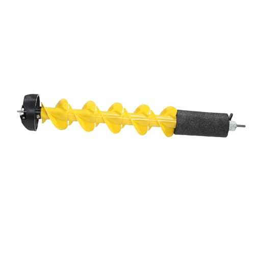 FTVOGUE 5 Zoll Leichtes Nylon -Eisschnecken Bit Stahlblatt für Tiefe Wasserfischen von FTVOGUE