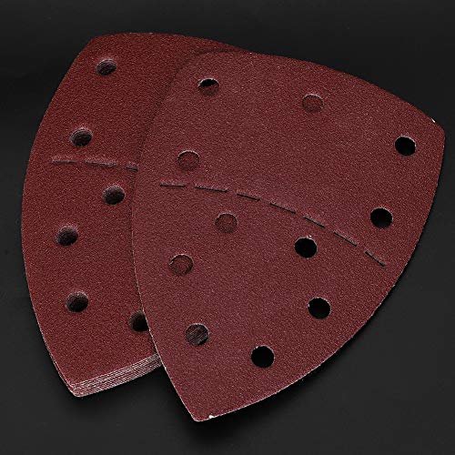 FTVOGUE 60pcs 11 Löcher Detail Schleifpapier Separate Palmschleifpapierschleifblätter Mm, mit Grobem, Mittlerem, Feinem Körnung, Dreieckigem Pad, Aluminiumoxid, Verwendet für Verschiedene (80 FTVOGUE 60pcs 11 Löcher Detail Schleifpapier Separate Palmschleifpapierschleifblätter Mm, mit Grobem, Mittlerem, Feinem Körnung, Dreieckigem Pad, Aluminiumoxid, Verwendet für Verschiedene (80 von FTVOGUE
