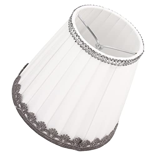 FTVOGUE 6Stück Stoff-Lampenschirm Kleines Lampenschirm Moderner Stoff-Lampenschirm Zum Aufstecken für E14-Kerzenbirnen FTVOGUE 6Stück Stoff-Lampenschirm Kleines Lampenschirm Moderner Stoff-Lampenschirm Zum Aufstecken für E14-Kerzenbirnen von FTVOGUE